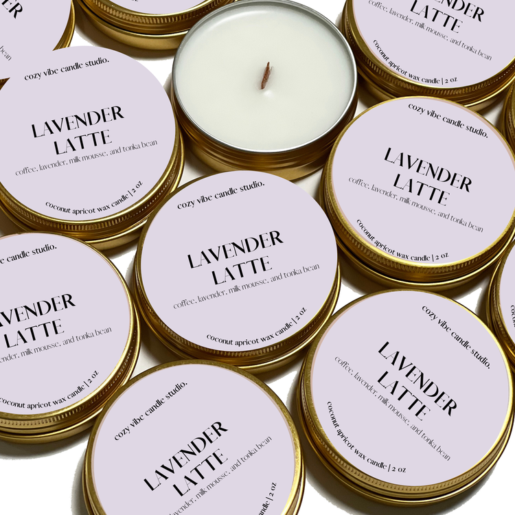 Lavender Latte | 2oz Travel Tin