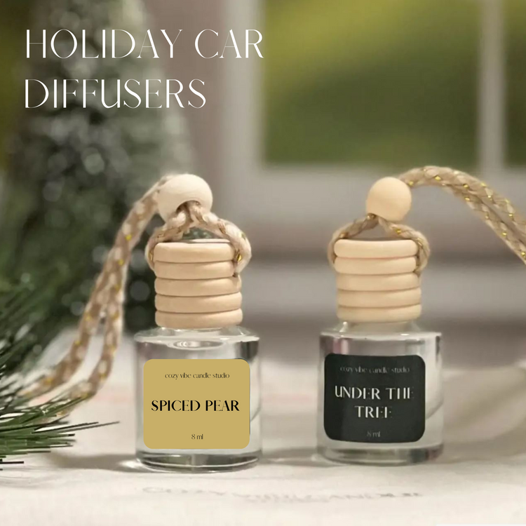 Travel Car Diffusers | Holiday Edition
