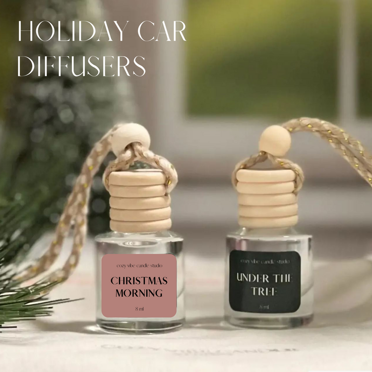 Travel Car Diffusers | Holiday Edition