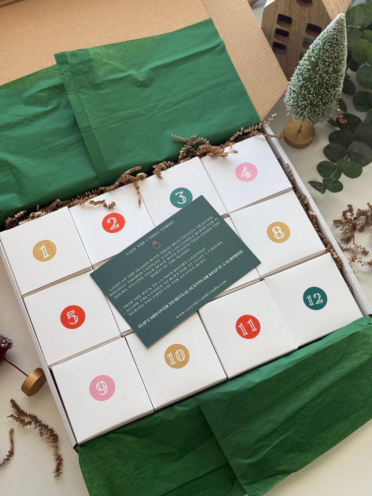 Candle Advent Calendar | 12 Days of Christmas