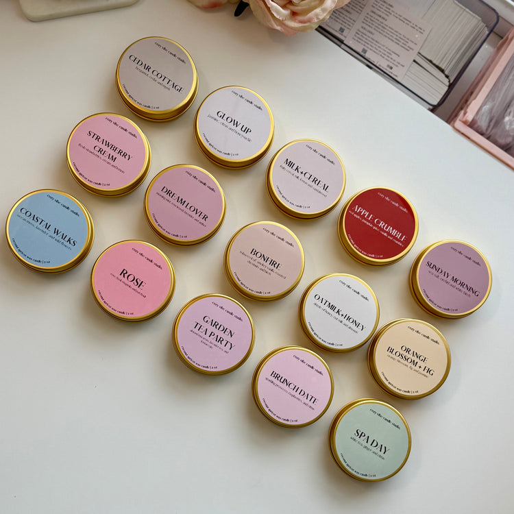 Travel Candle Tins