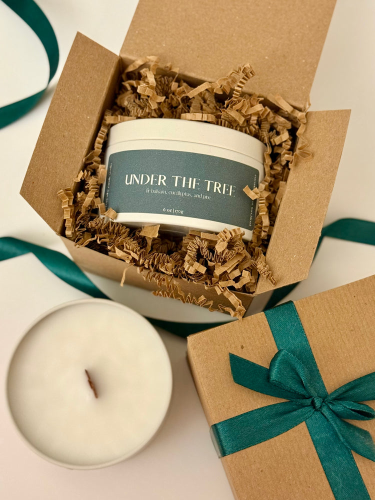 Holiday Gift Tins | 6oz Cream Candles