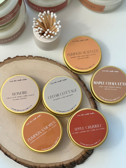 Fall Travel Tins