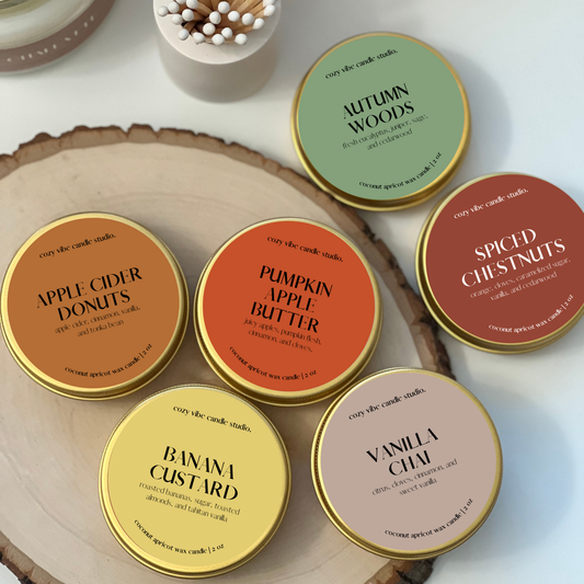 Fall Sample Pack | 2oz Travel Tins