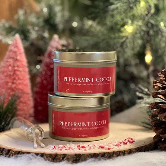 Holiday Candle Tins