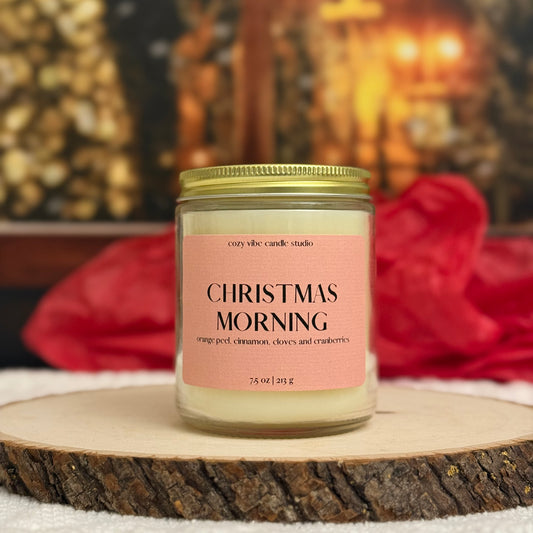 Christmas Morning | 7.5oz Glass Candle