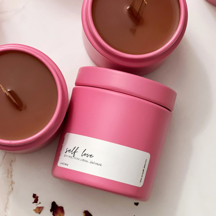 Self Love | Valentine’s Pink Tin